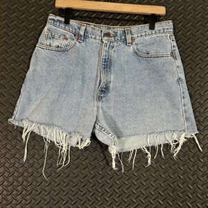 Levi's Light Blue Jean Shorts